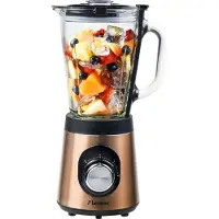 Bestron Standmixer, mit Puls-Funktion, 500 Watt, 1,5 Liter, Farbe: Kupfer