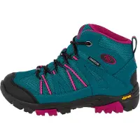 Brütting Wanderschuh BRÜTTING "Outdoorstiefel Ohio High", Mädchen, Gr. 30, Textil, blau, Synthetik, Schuhe Wanderschuh
