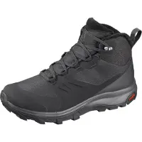 Salomon L41110100 Damen-Trekkingschuhe in Schwarz – OrthoLite