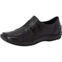 Rieker Slipper, Größe:36, Farbauswahl:schwarz