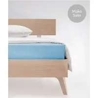 Fleuresse Spannbettlaken "Colours in Gr. 90x200, 140x200 oder 180x200 cm", Mako Satin, für Matratzen bis 23 cm Höhe, Bettlaken, Spannbetttuch