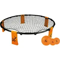 Sun-flex Roundnet Beachballset in schwarz, Größe Einheitsgröße