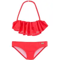 Buffalo Bandeau-Bikini mit modischem Volant