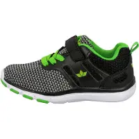 Lico Sneaker "Freizeitschuh Bongo VS", Jungen, Gr. 34, grau, Textil, Schuhe Sneaker