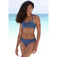 s.Oliver Bügel-Bandeau-Bikini-Top "Rome" in Wickeloptik