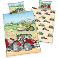 Herding Traktor Bettwäsche " Green"