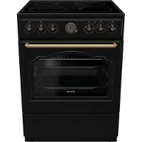 Gorenje Gecs6b71clb Glaskeramik-küche Mit Backofen 4 Brennern