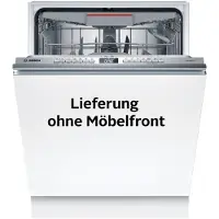 Bosch Serie 6 SMV6YCX02E, Voll integriert, Standardgröße (60 cm), Edelstahl, Tasten, 1,75 m, 1,65 m