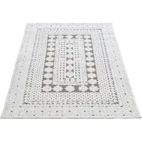 Carpetfine Teppich "Holly 1", rechteckig, 12 mm Höhe, Blumen Motiv, Hoch-Tief Struktur, Wohnzimmer