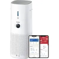 Philips 2-in-1-Luftreiniger der Serie 3000, bis zu 131 m2, weiß (AC3737/10)