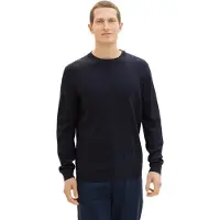 Tom Tailor Rundhalspullover mit Logostickerei