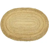 Carpetfine Sisalteppich "Juteteppich Luca", rechteckig, 13 mm Höhe, natürliches Pflanzenmaterial von Hand gewebt, Boho Style
