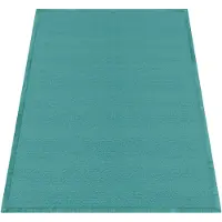 Paco Home Teppich "Tatami 475", rechteckig, 24 mm Höhe, Kurzflor, Uni-Farben, mit Memory Foam, waschbar