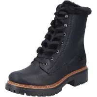Rieker Veterschoenen Hoog Veterschoenen Hoog - Zwart - Maat 36