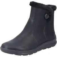 Rieker Damen-Halbstiefel Z0080-00 schwarz 41