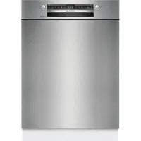 Bosch SMU4ETS08E, Unterbau, Standardgröße (60 cm), Schwarz, Edelstahl, Tasten, 1,75 m, 1,65 m