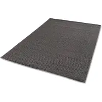 Schöner Wohnen Teppich "Pure 6317-241", grau (anthrazit), B:133cm H:22mm L:190cm, Kunstfaser, SCHÖNER WOHNEN-KOLLEKTION, Teppiche, Teppich, Kurzflor, Hoch Tief Struktur, Wohnzimmer, Kollektion