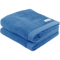 Tom Tailor Handtuch HOME "COLOR BATH", blau (cool blau), B:50cm L:100cm, Frottier, Frottier, Handtücher, Handtuch, 100% Baumwolle, 50x100 cm, uni, große Farbauswahl