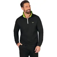 Trigema Sweatshirt "Sweatshirt mit Kragen und Reißverschluss"