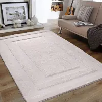 Sanat "Luxus 3500, auch in Rund erhältlich" rechteckig 30 mm Höhe robuster Langflor, weich, Wohnzimmer, Schlafzimmer