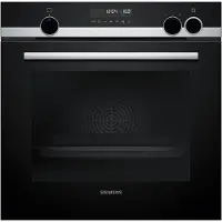 Siemens Pyrolyse Backofen "HR578GFS7F", Energieeffizienz: A+, grau (edelstahl), B:59,4cm H:59,5cm T:54,8cm, Backöfen, Automatische activeClean-Reinigung & smarter Kochassistent, Pyrolyse Backofen