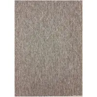 SchönesWohnen24 Outdoor Teppich ZAGORA Beige 120 cm x 170 cm