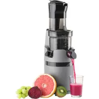Eta Entsafter Vitalic I Slow Juicer I 200 W I 75mm Öffnung I Qualitätsentsaftung von Obst, Gemüse und Kräutern I REVERSE + DripStop-Funktion