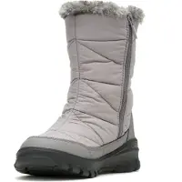 Kamik Damen Winterstiefel Stiefel Snowdon ZIP NK2338 Grau