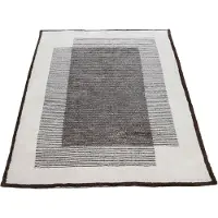 Carpetfine Teppich "Holly 7", rechteckig, 12 mm Höhe, geometrisches Design, gestreift, Hoch Tief Struktur