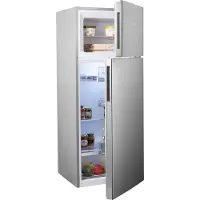 AEG 5000 ColdSense / Freistehender Doppeltür - Kühlautomat / 1434 mm / 206 L / LowFrost – weniger Eisbildung RDB424E1AX Edelstahl-Look, Seiten silber + Antifinger Edelstahlbeschichtung