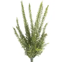 Botanic-Haus Kunstblume "Erikabusch mit 15 Stielen", weiß, B:12cm H:29cm T:12cm Ø:12cm, Kunststoff, Kunstpflanzen, Kunstblume
