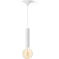 Philips Hue Set: Weisse Kordel Large + White Ambiance Filament G125 Globe