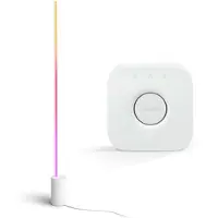 Philips Hue Set: Gradient Signe Stehleuchte Weiß + Bridge