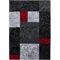 Ayyildiz Teppiche Teppich TEPPICHE "Hawaii 1330, auch als Läufer", rot, B:140cm H:13mm L:200cm, Kunstfaser, Teppiche, Teppich, Kurzflor, handgearbeiteter Konturenschnitt, Wohnzimmer