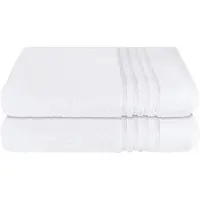 Schiesser Duschtücher "Milano aus 100% Baumwolle mit eleganter Bordüre in Hoch-Tief-Optik", weiß, B:70cm L:140cm, Frottier, Frottier, Handtücher, Duschtücher, OEKO-TEX MADE IN GREEN
