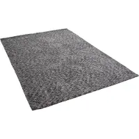Sansibar "Munkmarsch Uni" rechteckig 20 mm Höhe meliert, 100% Polyester, besonders weich, Wohnzimmer, Schlafzimmer