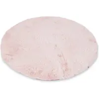 Gino Falcone Fellteppich "Kuschelteppich Chiara", rund, 30 mm Höhe, Kunstfell, Kaninchenfell-Haptik, besonders weicher Langflor