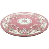 Theko Teppich "Ming", rund, 14 mm Höhe, hochwertiges Acrylgarn, ideal im Wohnzimmer & Schlafzimmer