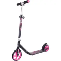 Hudora Hornet CLVR 200, Universal, Stunt Scooter, Unisex, 100 kg, 2 Rad/Räder, Schwarz, Pink