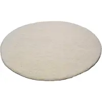Theko Wollteppich "Amravati", rund, 28 mm Höhe, echter Berber Teppich aus Marokko, reine Wolle, handgeknüpft