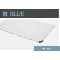 Spessarttraum Daunendecke 155x220 cm 60 % Daunen Medium Bettdecke Steppdecke Daunen BLUE