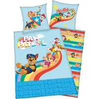 Herding "Paw Patrol" Bettwäsche, 100% Baumwolle ( Linon ), 80x80 cm + 135x200 cm