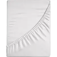 Casatex Spannbettlaken "Jersey-Elasthan", silber (silberfarben), 1 Stk., Jersey, 180-200x200-220 30cm, Jersey, Obermaterial: 96% Baumwolle, 4% Elasthan, Bettlaken, Spannbettlaken, mit Elasthan
