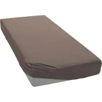 Janine Spannbettlaken "MAKO-FEINJERSEY 5007", grau (taupe), L:200cm, Mako-Jersey, Obermaterial: 100% Baumwolle, Bettlaken, Spannbettlaken, aus 100% Baumwolle, für Matratzen bis 26 cm Höhe