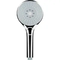 ADOB Handbrause "Maestral III grau", grau, B:11cm H:25cm T:2,8cm, Duschköpfe, Handbrause, 11 cm