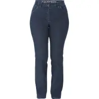 Kjbrand Stretch-Hose "Betty", Damen, Gr. 44, N-Gr, blau (denim stone), Denim/Jeans, Obermaterial: 78% Baumwolle, 18% Polyester, 4% Elasthan, gerade lang, Hosen Stretch-Hose, super Stretch