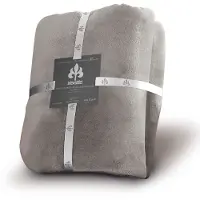 Irisette Wohndecke "Relax 8900, kuschelig und weich", grau (schief), B:150cm L:200cm, Kunstfaser, Wohndecken, Wohndecke, kuschelig weich und pflegeleicht