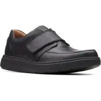 Clarks Shoes Halbschuhe UN ABODE STRAP Schwarz Herren