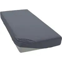 Janine Spannbettlaken "MAKO-FEINJERSEY 5007", grau (opalgrau), L:200cm, Mako-Jersey, Obermaterial: 100% Baumwolle, Bettlaken, Spannbettlaken, aus 100% Baumwolle, für Matratzen bis 26 cm Höhe