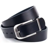 Anthoni Crown Ledergürtel 3,5 cm breiter Casual-Vollledergürtel